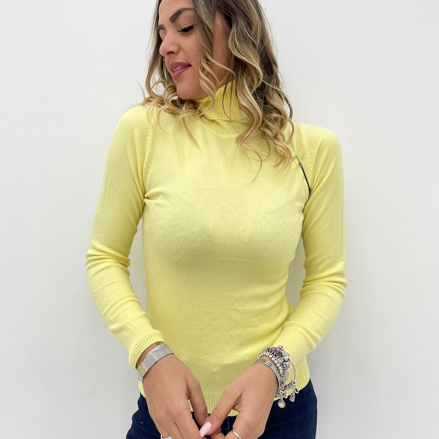 Maglia collo alto basic