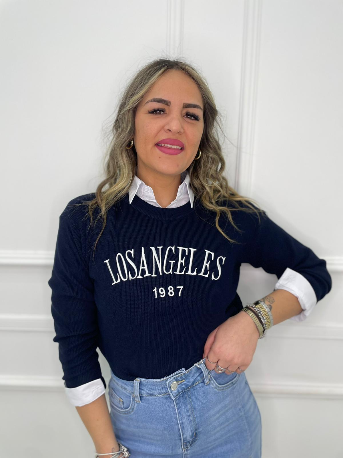 Coordinato 2 pezzi con maglioncino e camicia