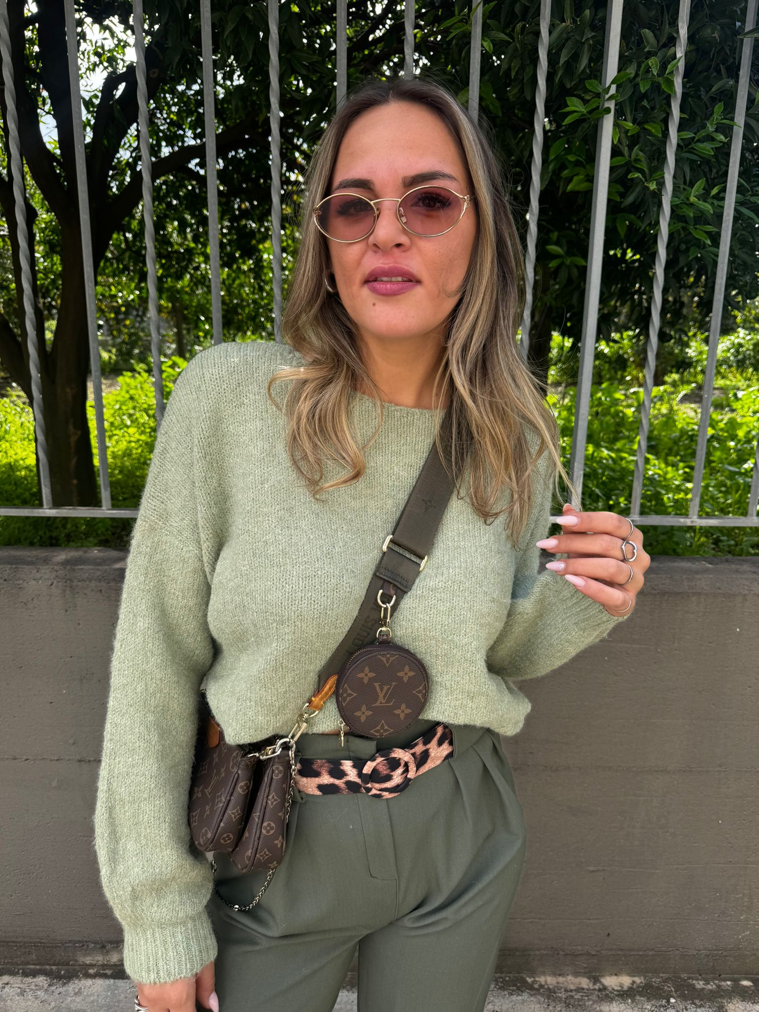Maglia in lana modello over
