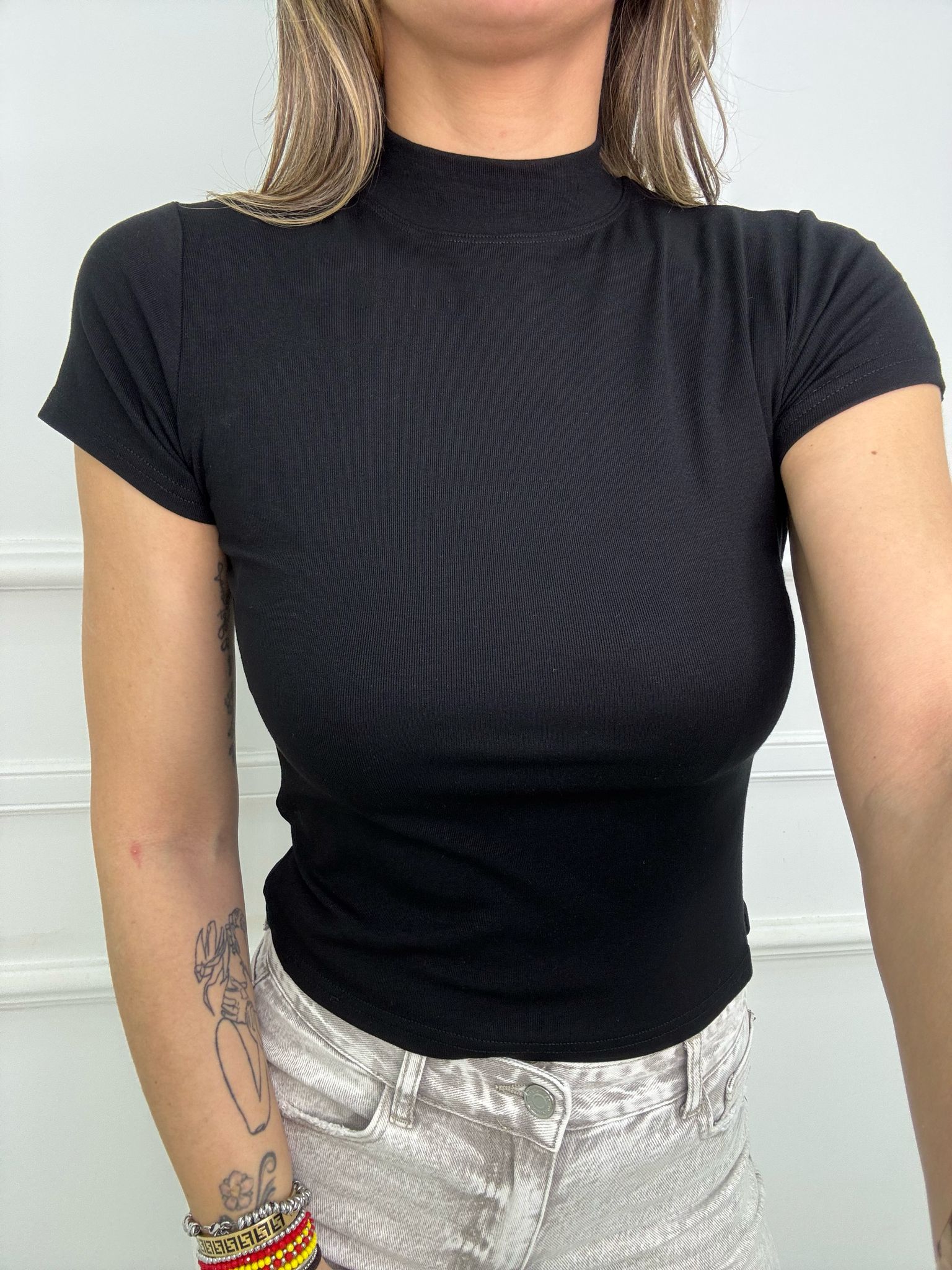 T-shirt basic tinta unita